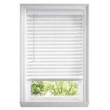 Cordless Faux Wood Blinds 31x60in