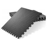 6pk Gym Mats Tiles 24x24in
