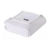 Kohl's Eddie Bauer Waffle Blanket F/Q