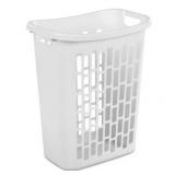 63L Rectangular Hamper White Mainstays