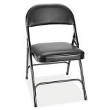 Padded Metal Folding Chair 18x32in