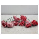 8pc Faux Flower Set