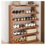 6 Tier Shoe Rack Organizer 31.5in