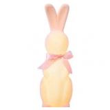 Light-up Bunny Tabletop Decor Easter Flocked