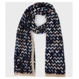 Printed Woven Scarf 58x30in