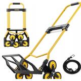 Stair Climbing Dolly Cart, Telescopic Handle