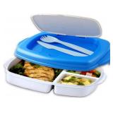 Branded Stay-Fit Lunch 2 Go Container, EZ Freeze
