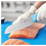 7in Choice Santoku Knife w/Granton Edge