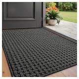 LUMI Door Mat Non-Slip 24x36in