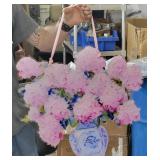 Hanging Acrylic Flower Vase 20.5x22in