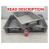 3pk Storage Totes 16x24x5.25in