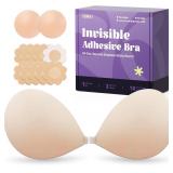 Invisible Strapless Sticky Bra A Cup