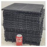 22pc Garage Flooring Safe Racks 15.75x15.75in