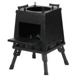 8.6in Camping Wood Stove - Portable Tent Stove