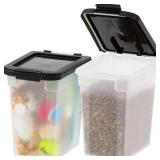 2ct Airtight Food Container IRIS 10lb