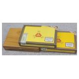 3pk Empty Cigar Boxes