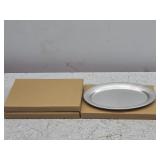 4pk oval aluminum tray 8x5.5
