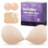Invisible Strapless Sticky Bra A Cup