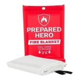 1pc Fire Blanket 40 x40in Prepared Hero