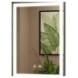 LED Wall Mounted Mirror 24x16in