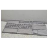 9pc Jewelry Organizer Bins 8.5x5in/ea