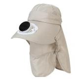 Solar Fan Hat, UV Protection
