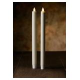 10in Veraflame Wax LED Candles Moving Flame