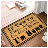 Im Home Bodyard Fun Doormat 17x30in