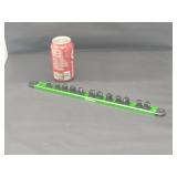 16in Magnetic Socket Organizer Rail 1/2in
