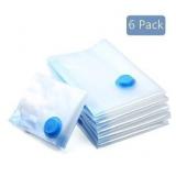 6pc Varying Size Vacuum Storage Bags