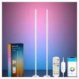 2Pk Smart Floor Lamps with Remote TJOY