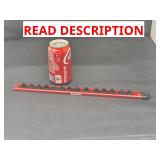 16in Magnetic Socket Organizer Rail 1/4in