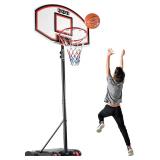 Play22 Adjustable Kids Basketball Hoop 5-7 ft