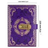 Password Lock Diary Retro Digital Notebook