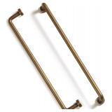 6ct Antique Brass Cabinet Pulls 8.2in