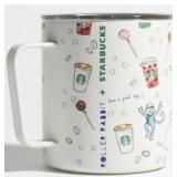 12oz Starbucks x Roller Rabbit Stainless Mug