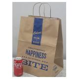200ct Culver's Paper Bags 12x9x15.75in