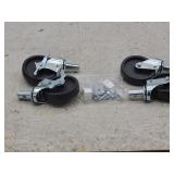 4pc Caster Wheel Set 5in