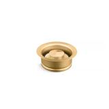 4.5in Brushed Moderne Brass Disposal Flange