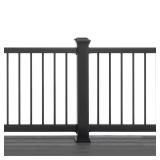 Trex Charcoal Fence Post Sleeve 4x4x48in