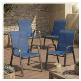 4-Piece Outdoor Dining Chairs