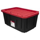 4ct Storage Bin with Snap Lid 27gal