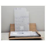10pc Lexan Sheets 12.5x21.in