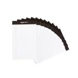 12ct Narrow Ruled Writing Pads Amazon Basics 5x8in