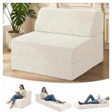 PINK Kasunpul Folding Sofa Bed w/Pillow 22x30x28in