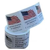 100pc Forever Flag Stamp USA Patriotic