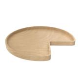 32in Kidney Shaped Lazy Susan w/Swivel Bearings