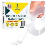2pk Double Sided Mounting Tape 10ftX1in