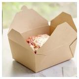 160ct Folded Take-Out Container 7.75x5.5x3.5in