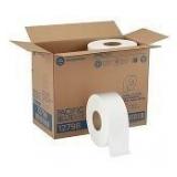 8 Rolls Jumbo Jr 2-Ply Toilet Paper 3.3inX1000ft
